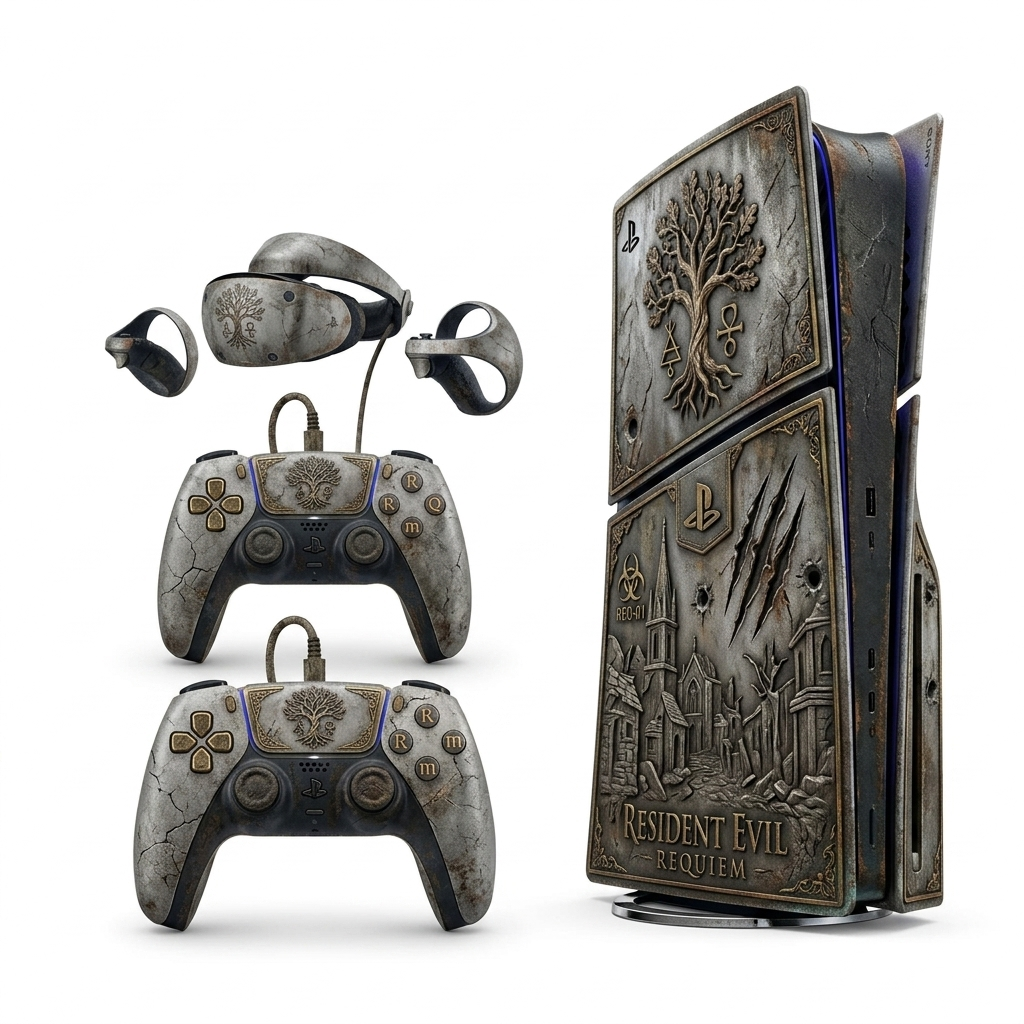 PlayStation 5 Slim Resident Evil: Requiem.
